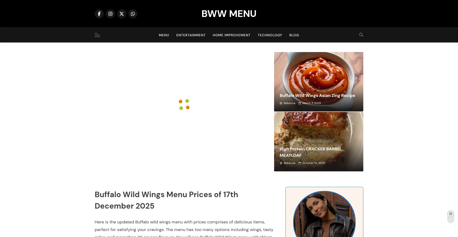 Bwwmenu.com