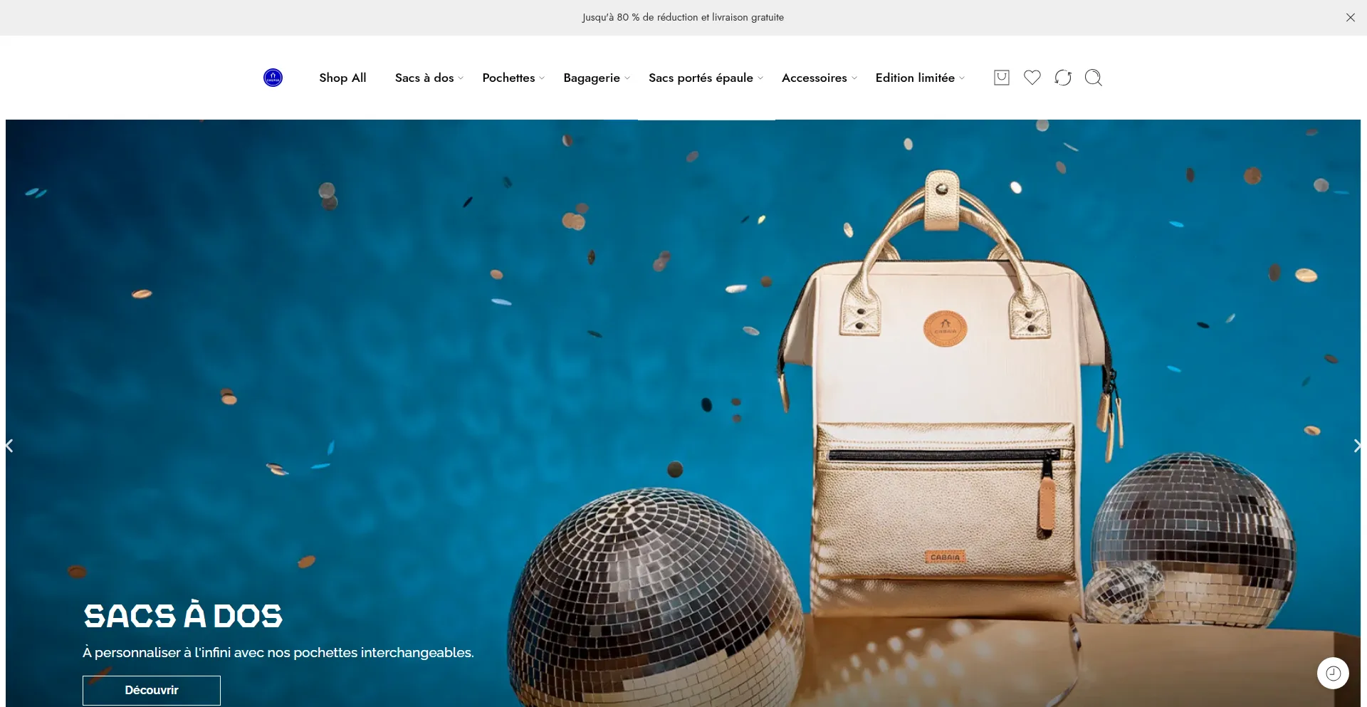 Website screenshot of Cabaiatravel.com