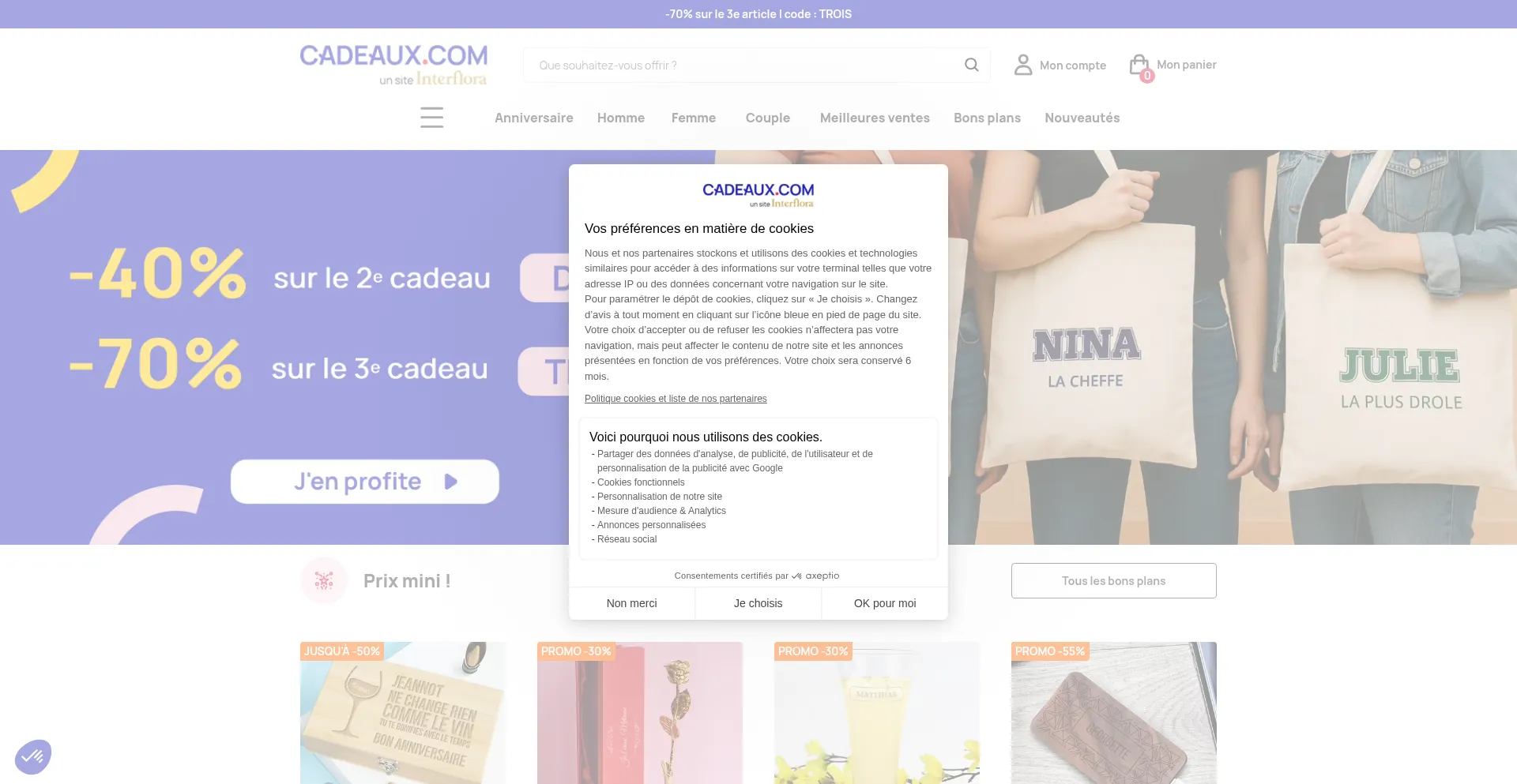Ist Cadeau.com sicher und vertrauenswürdig?