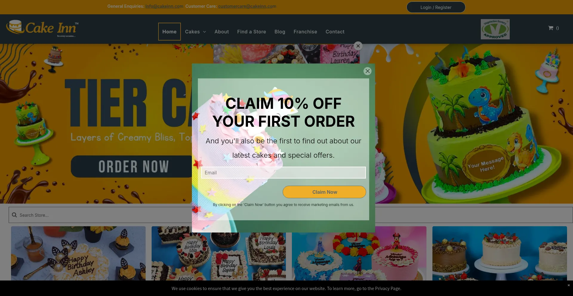 Ist Cakeinn.co.uk sicher und vertrauenswürdig?