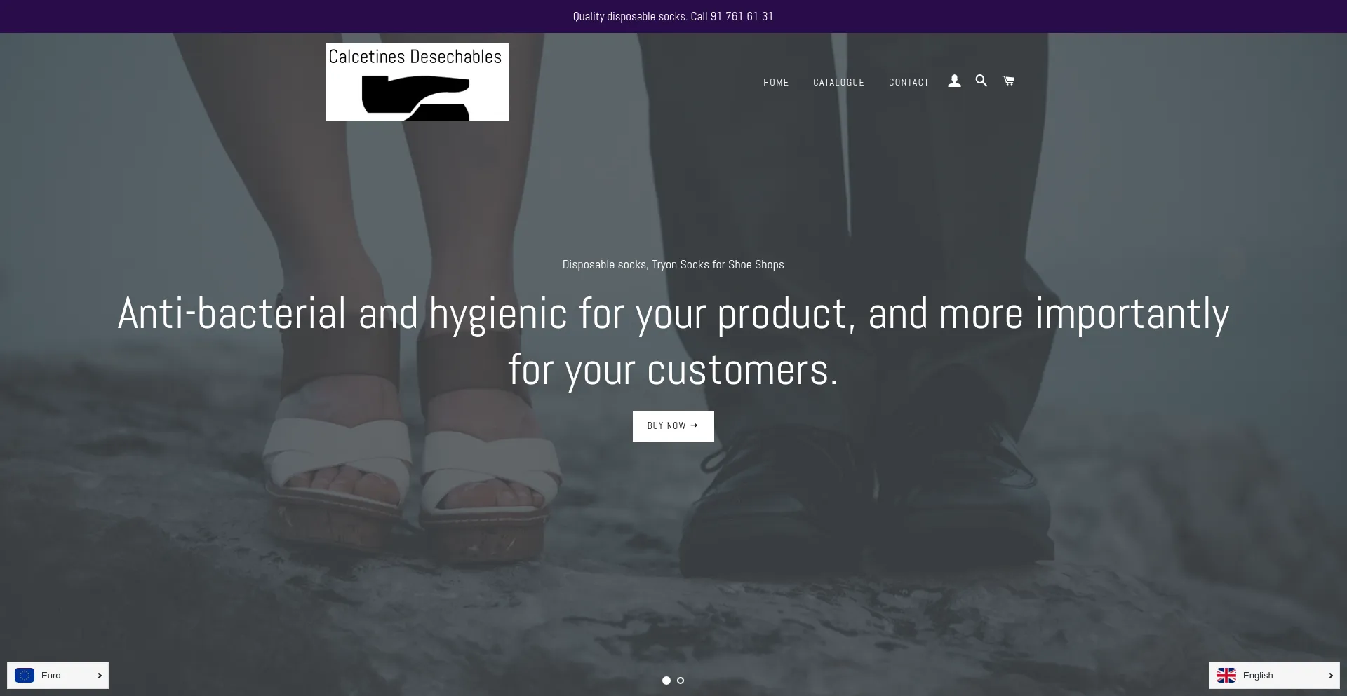 Calcetinesdesechables.com