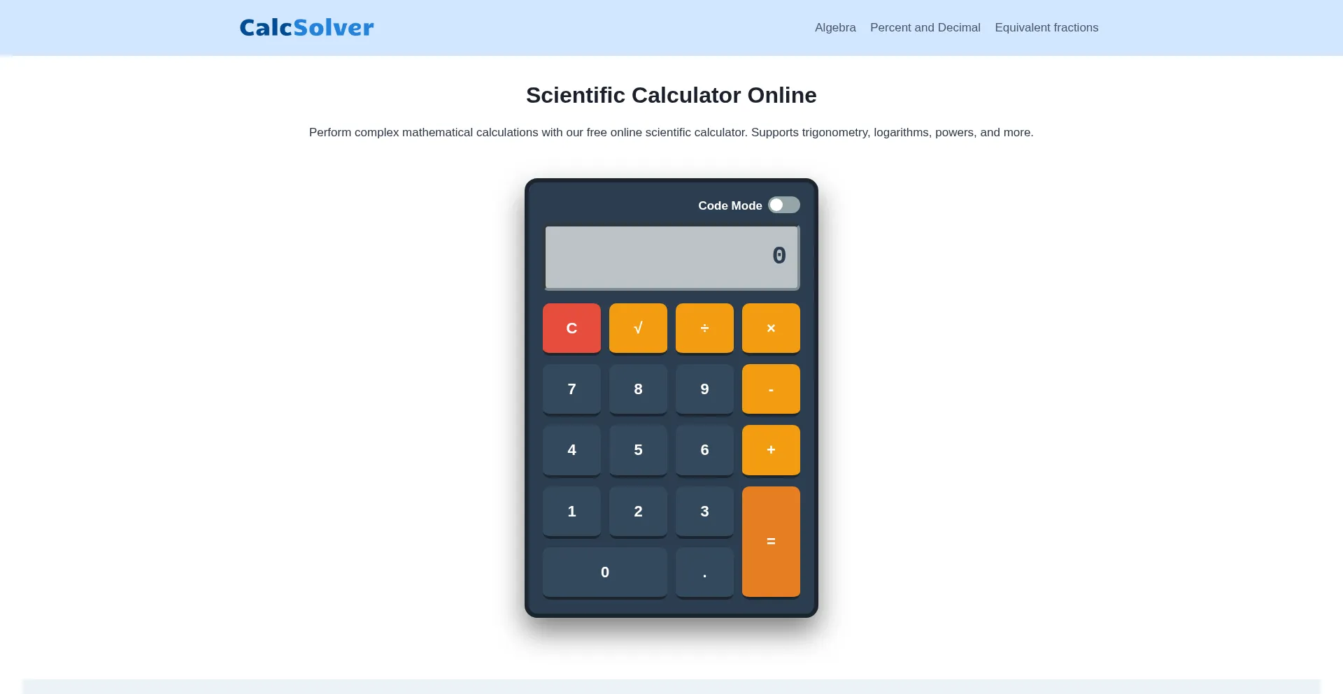 Calcsolver.net