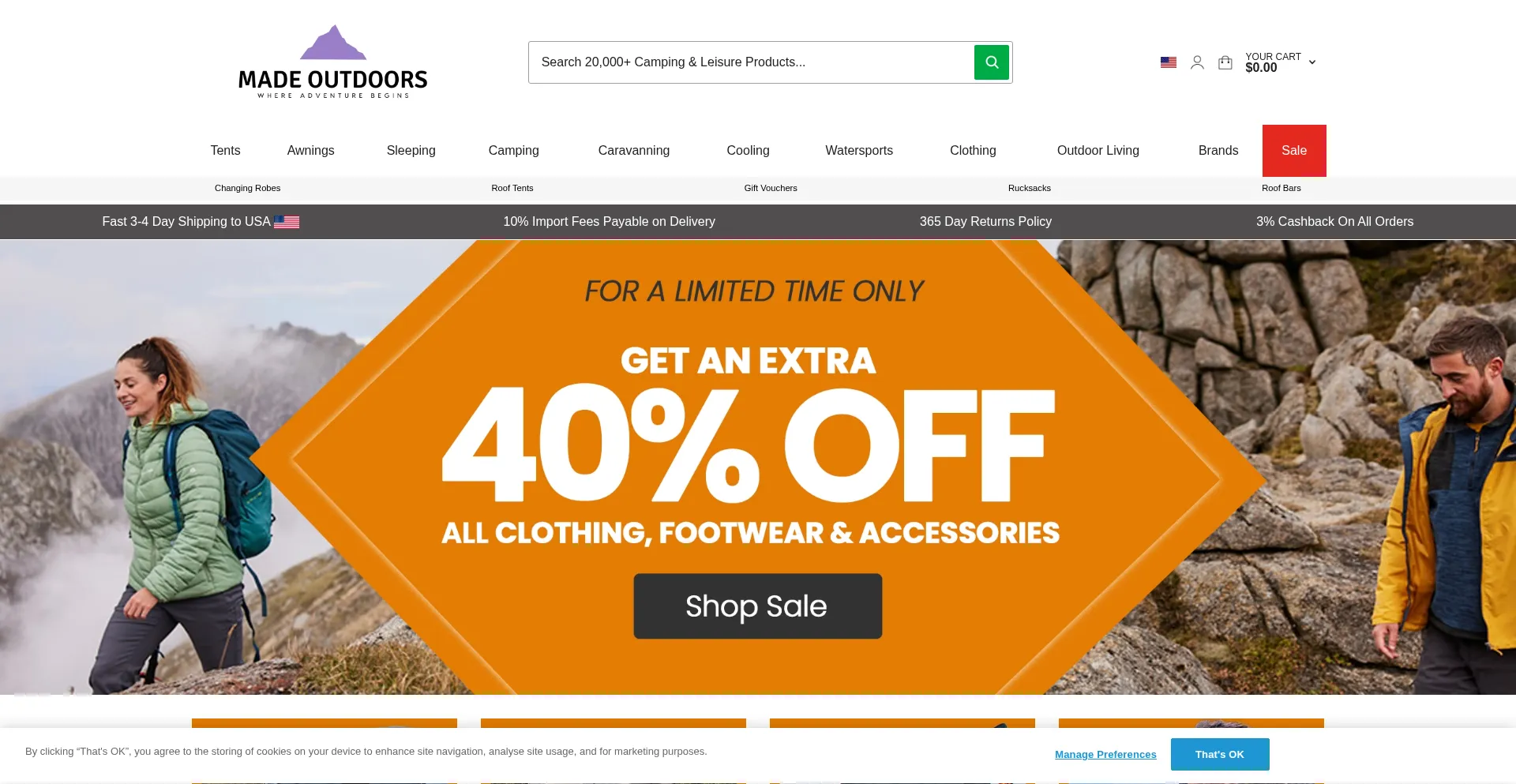 Campingworld.co.uk Screenshot