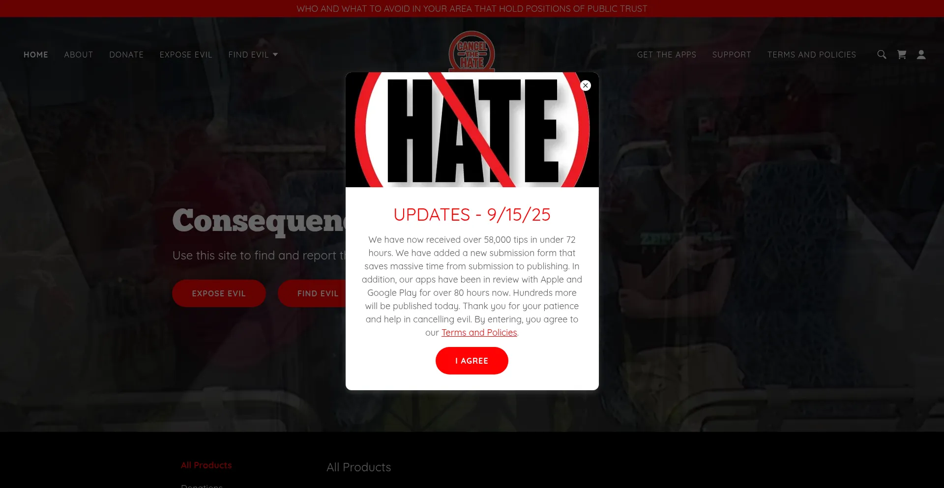 Ist Cancelthehate.com sicher und vertrauenswürdig?