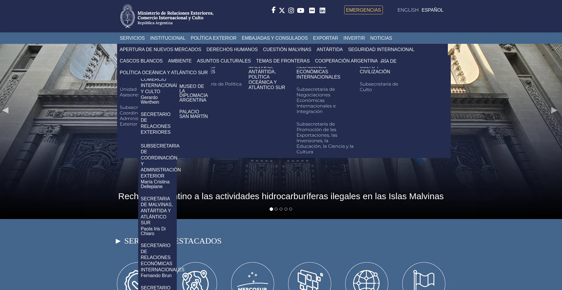 Ist Cancilleria.gob.ar sicher und vertrauenswürdig?