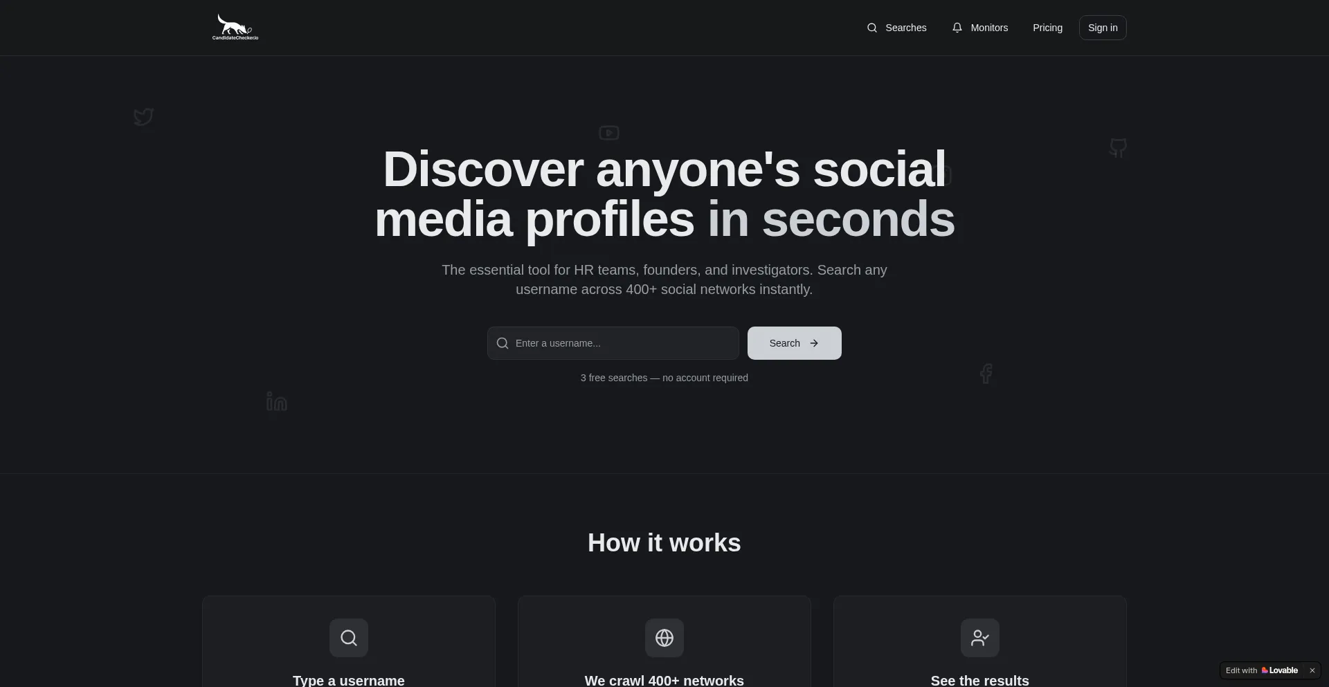 Candidatechecker.io