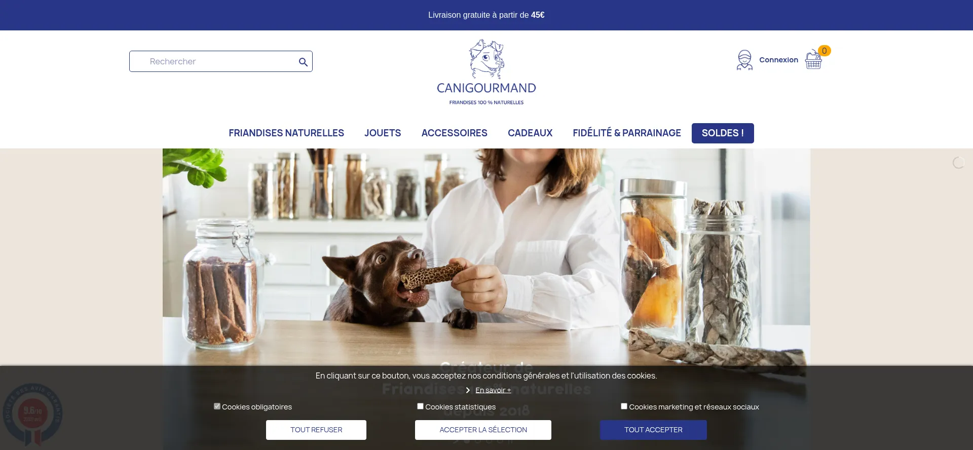 Ist Canigourmand.com sicher und vertrauenswürdig?
