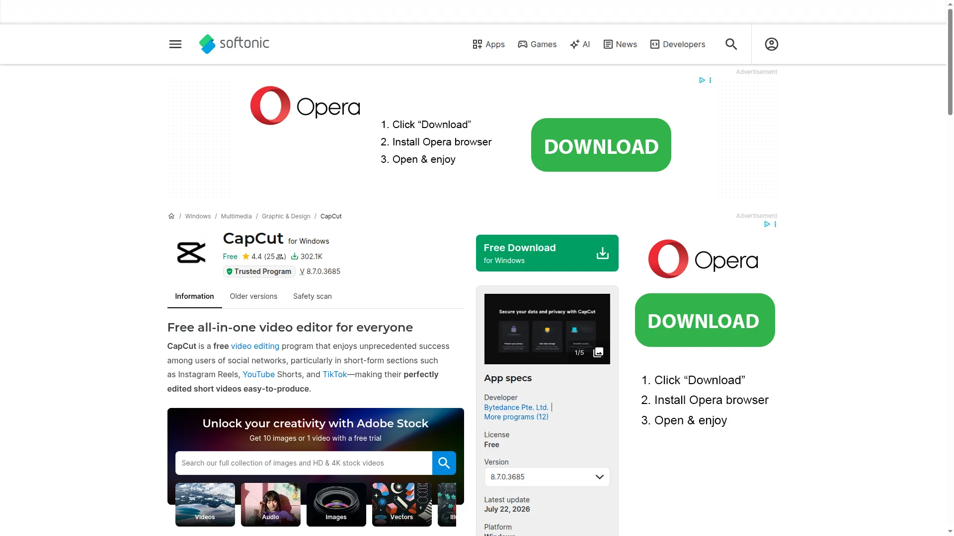 Capcut.en.softonic.com