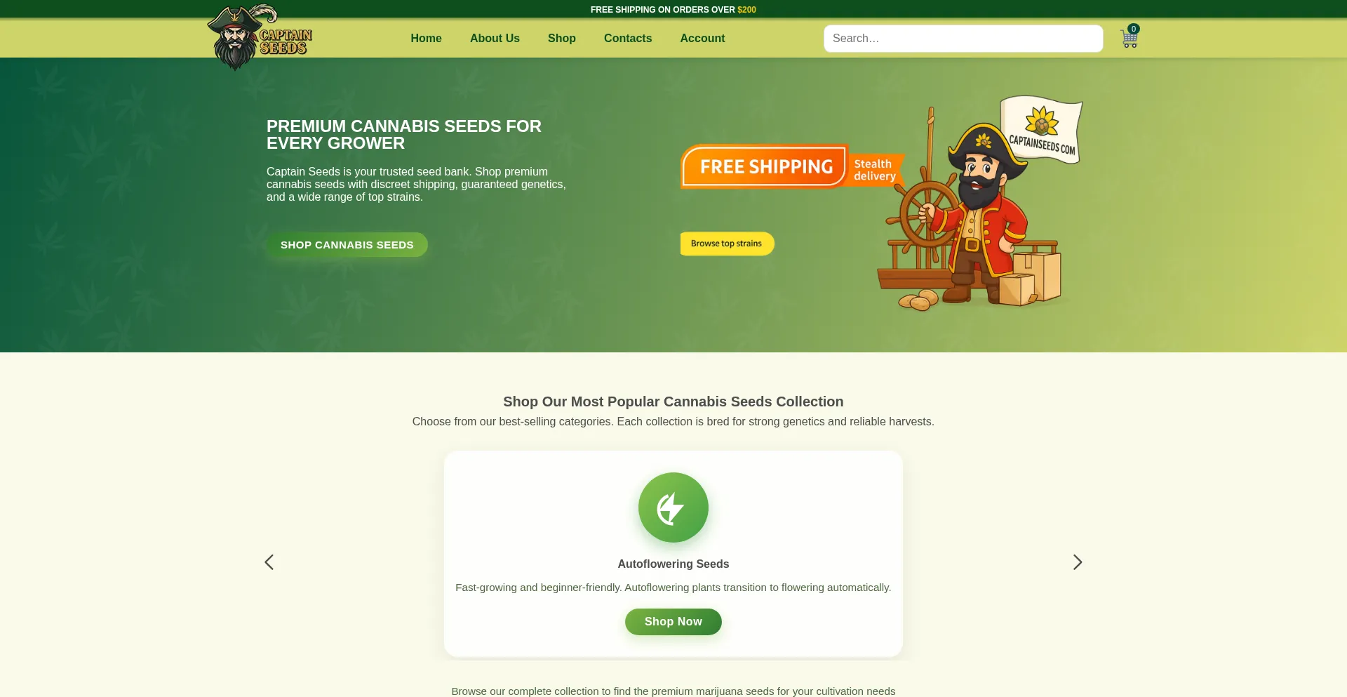Ist Captainseeds.com sicher und vertrauenswürdig?