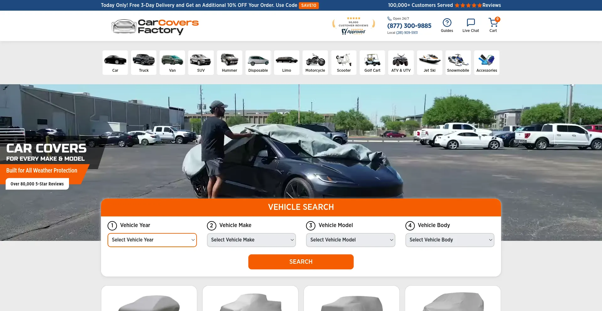 Carcoversfactory.com