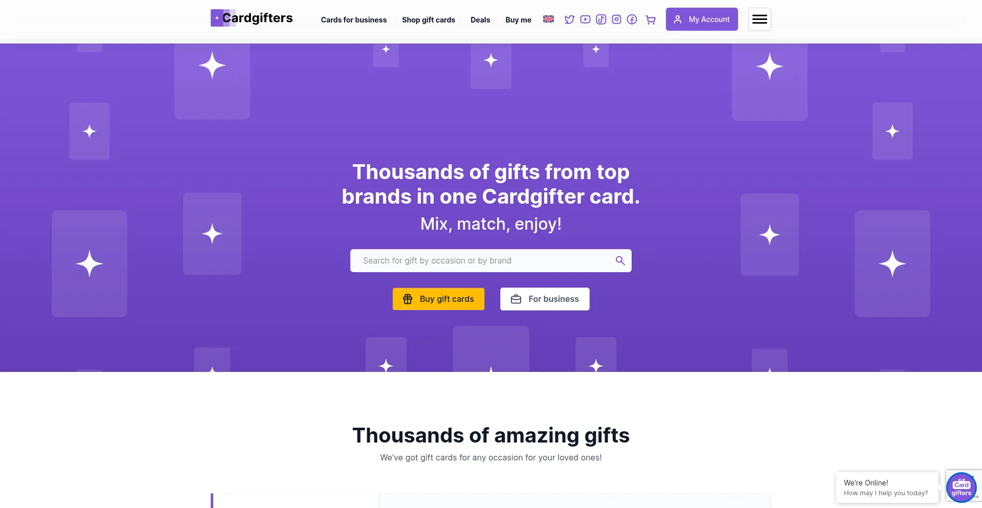 Ist Cardgifters.com sicher und vertrauenswürdig?