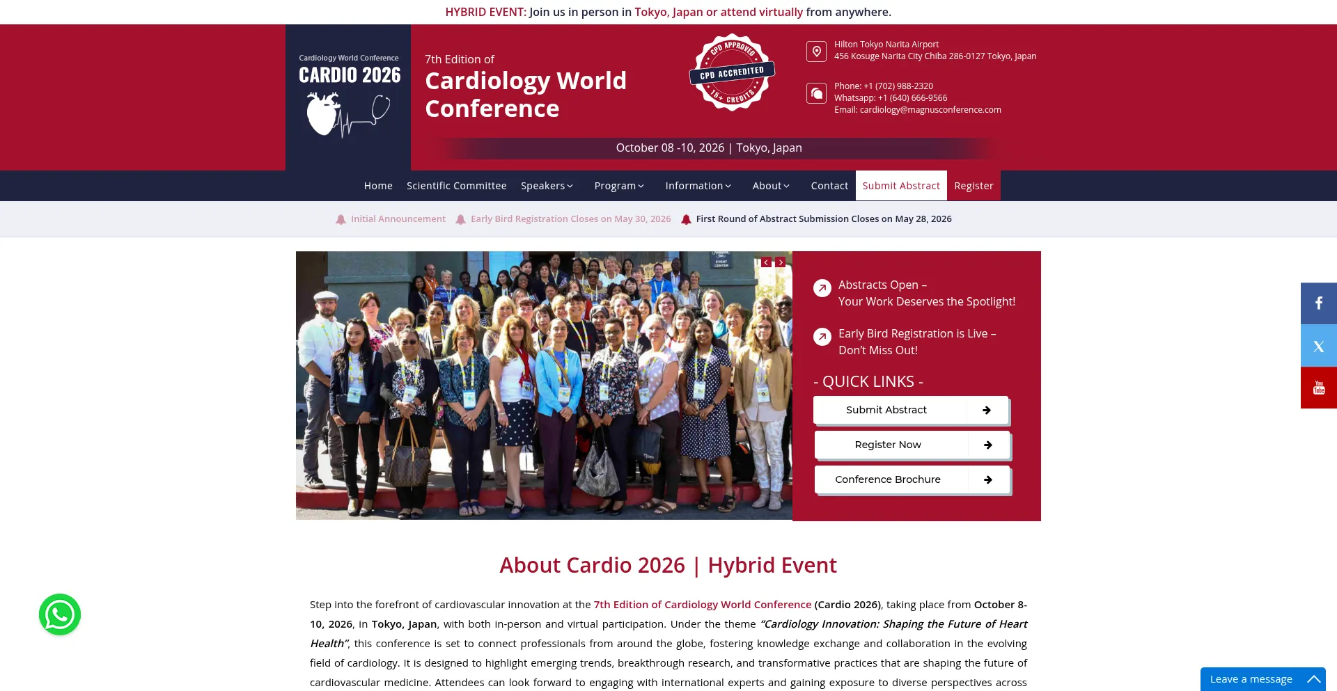 Cardiologyworldconference.com