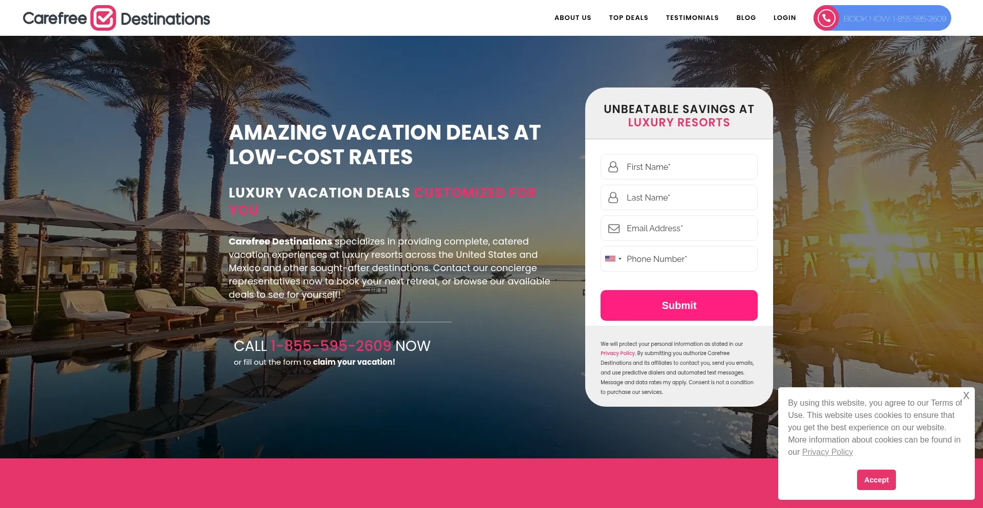 Carefreedestinations.com