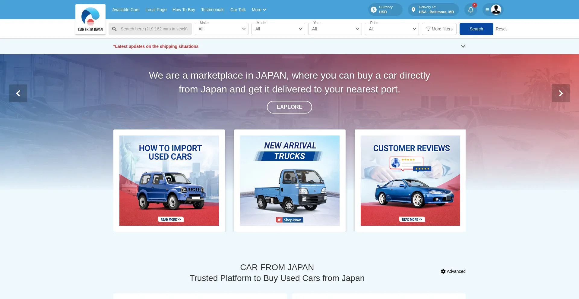 Carfromjapan.com