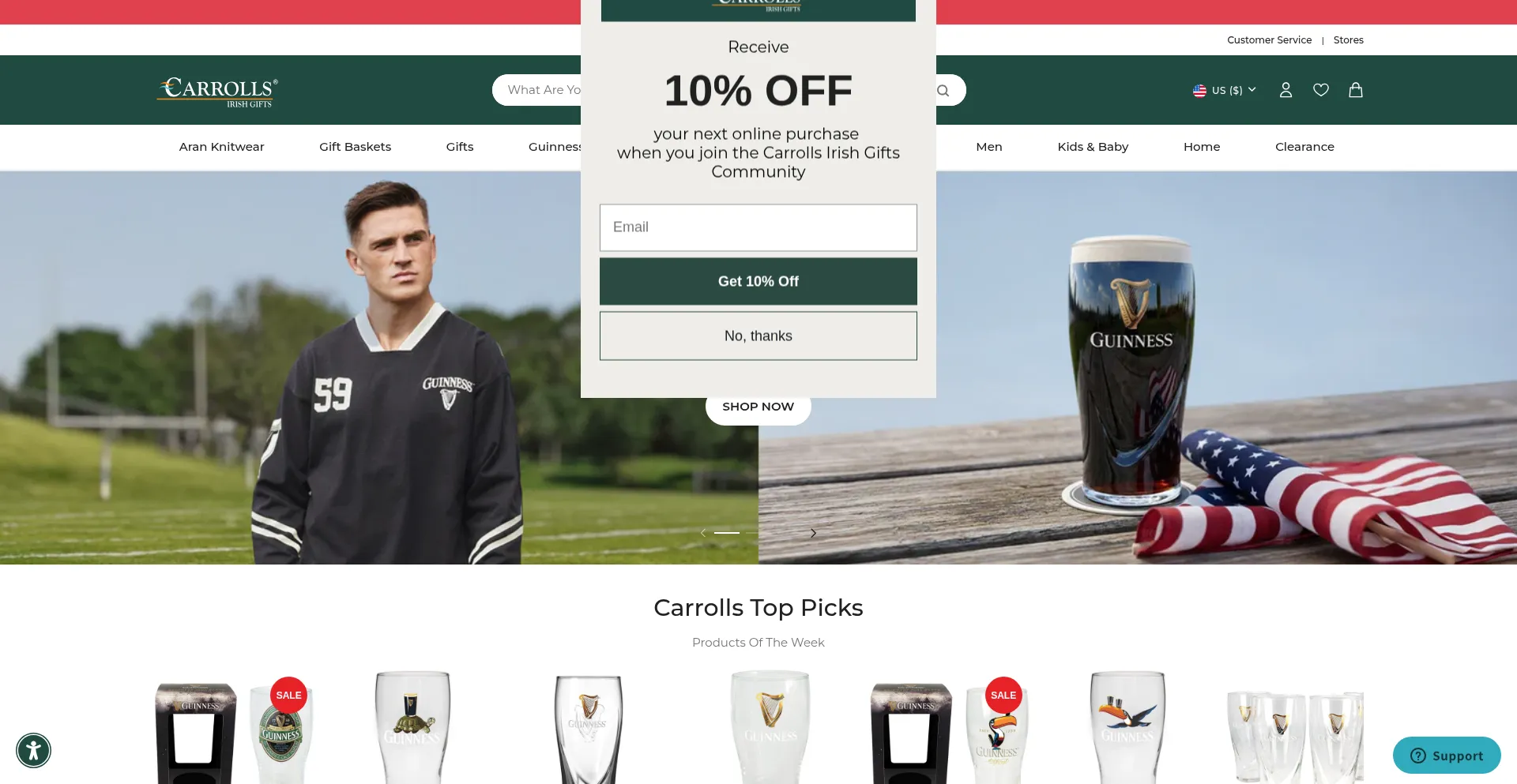 Carrollsirishgifts.com