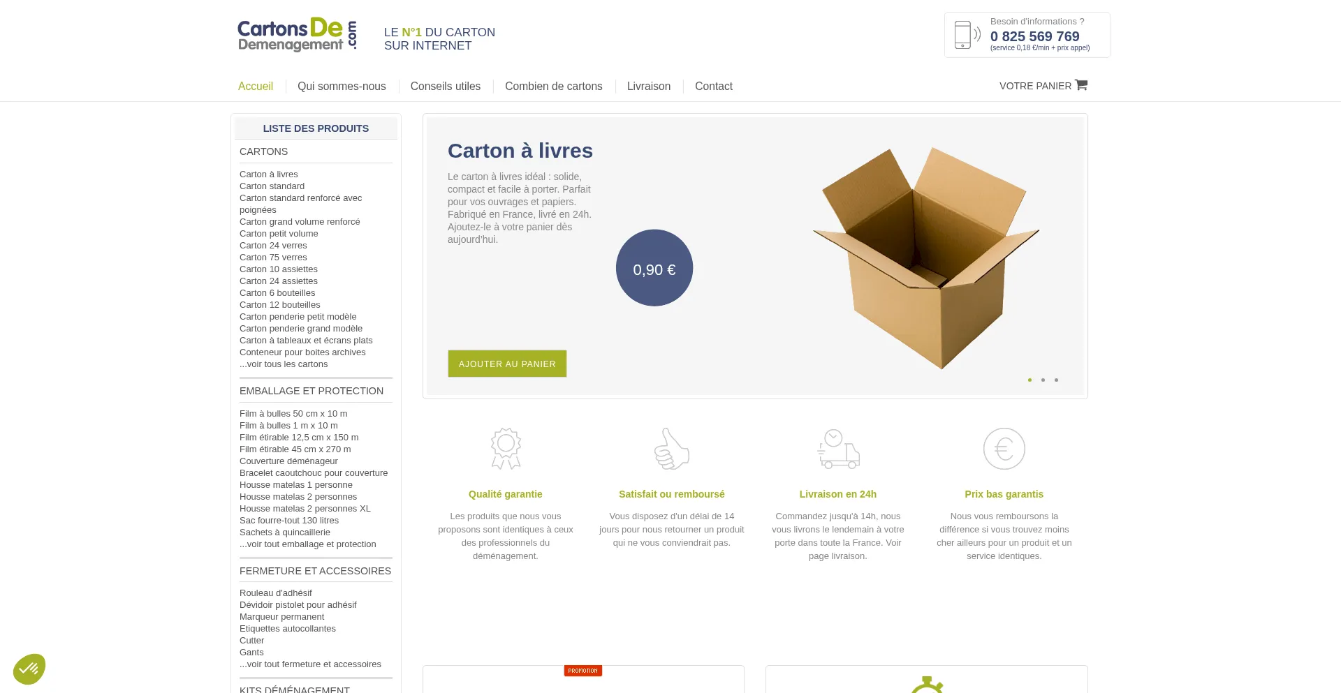 Ist Cartonsdedemenagement.com sicher und vertrauenswürdig?