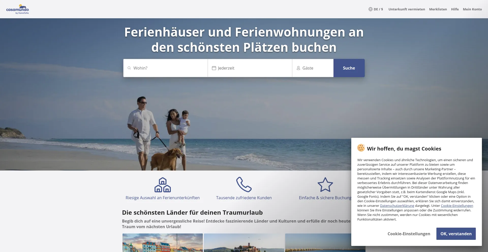 Ist Casamundo.de sicher und vertrauenswürdig?