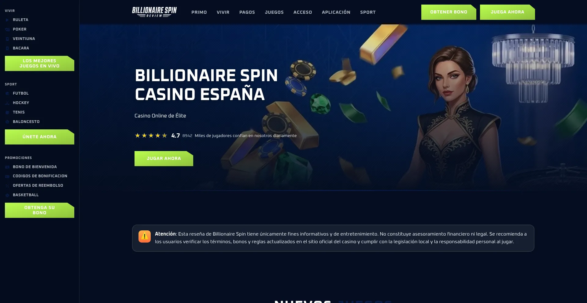 Casino-billionairespin.es