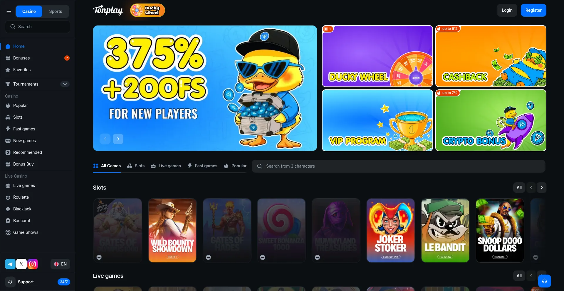 Casinotonplay1.com