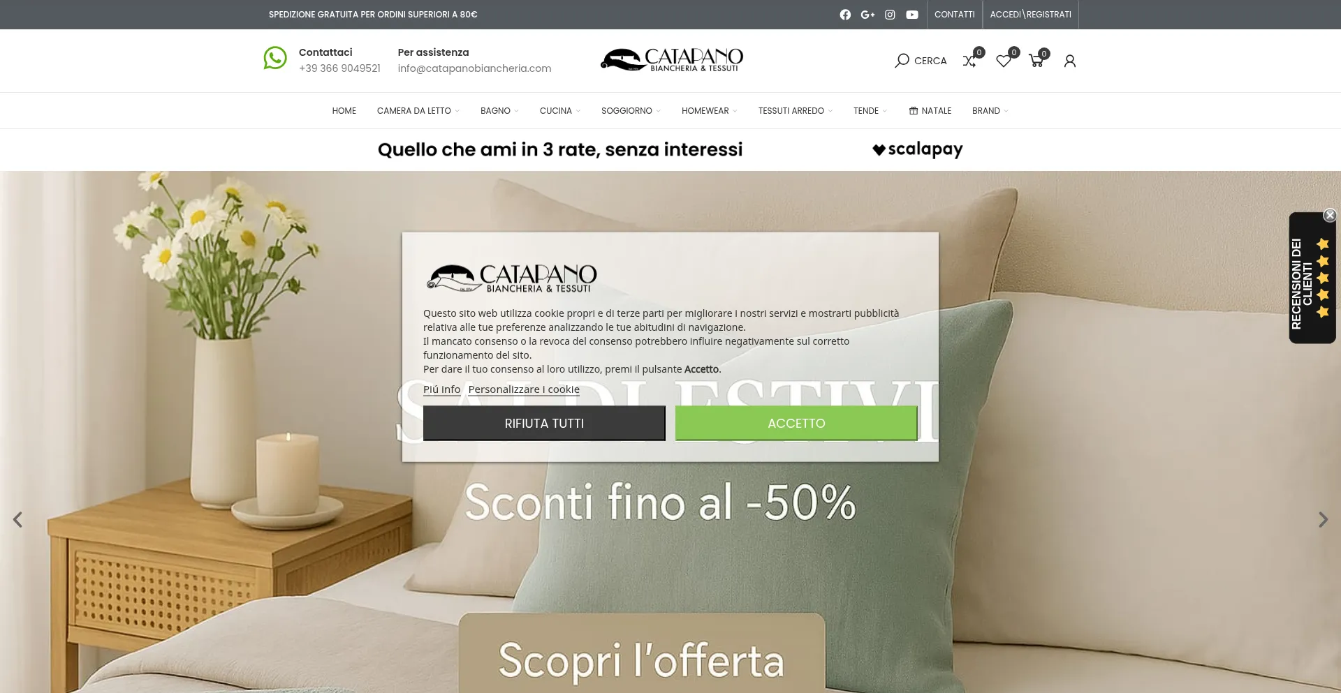 Ist Catapanobiancheria.com sicher und vertrauenswürdig?
