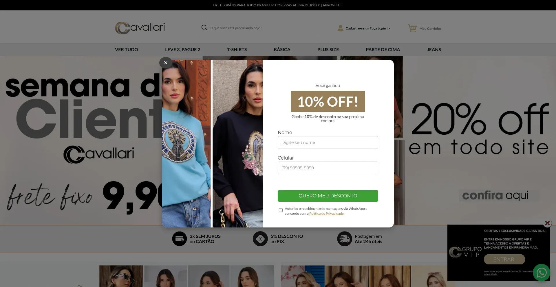 Ist Cavallaristore.com.br sicher und vertrauenswürdig?