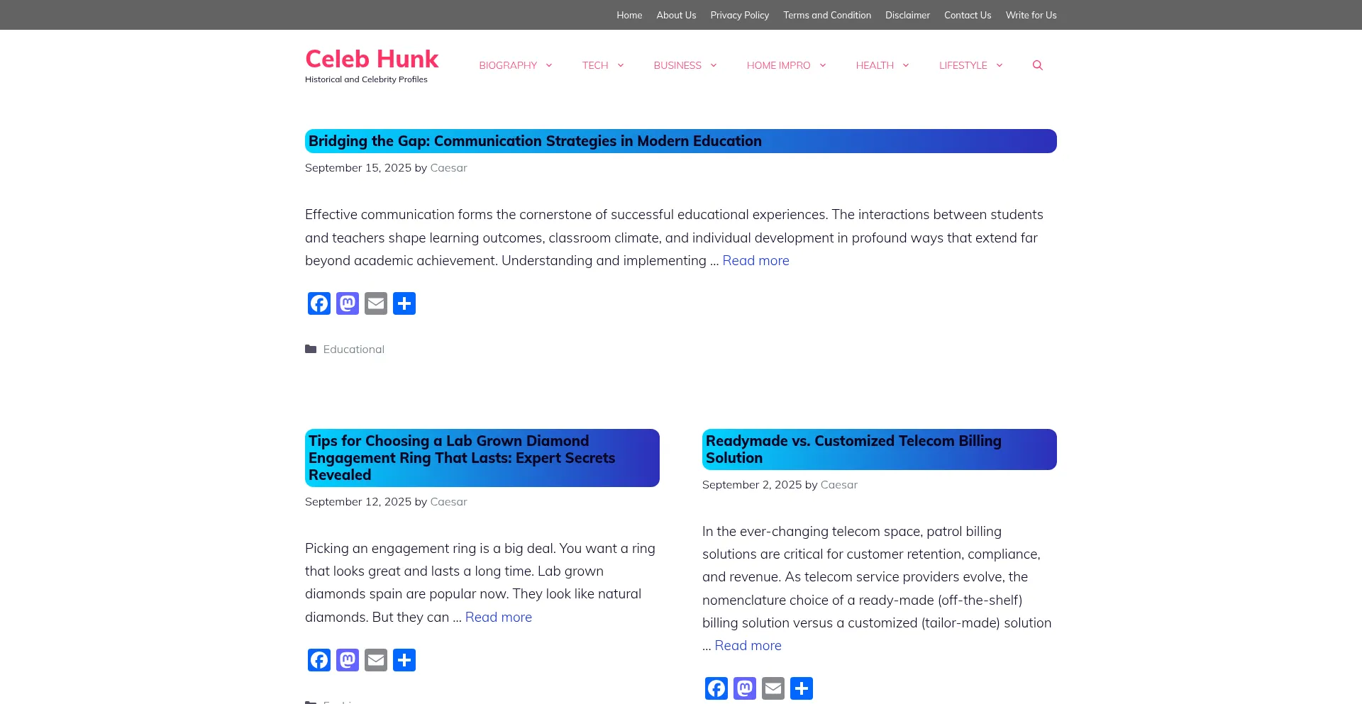 Celebhunk.net Screenshot