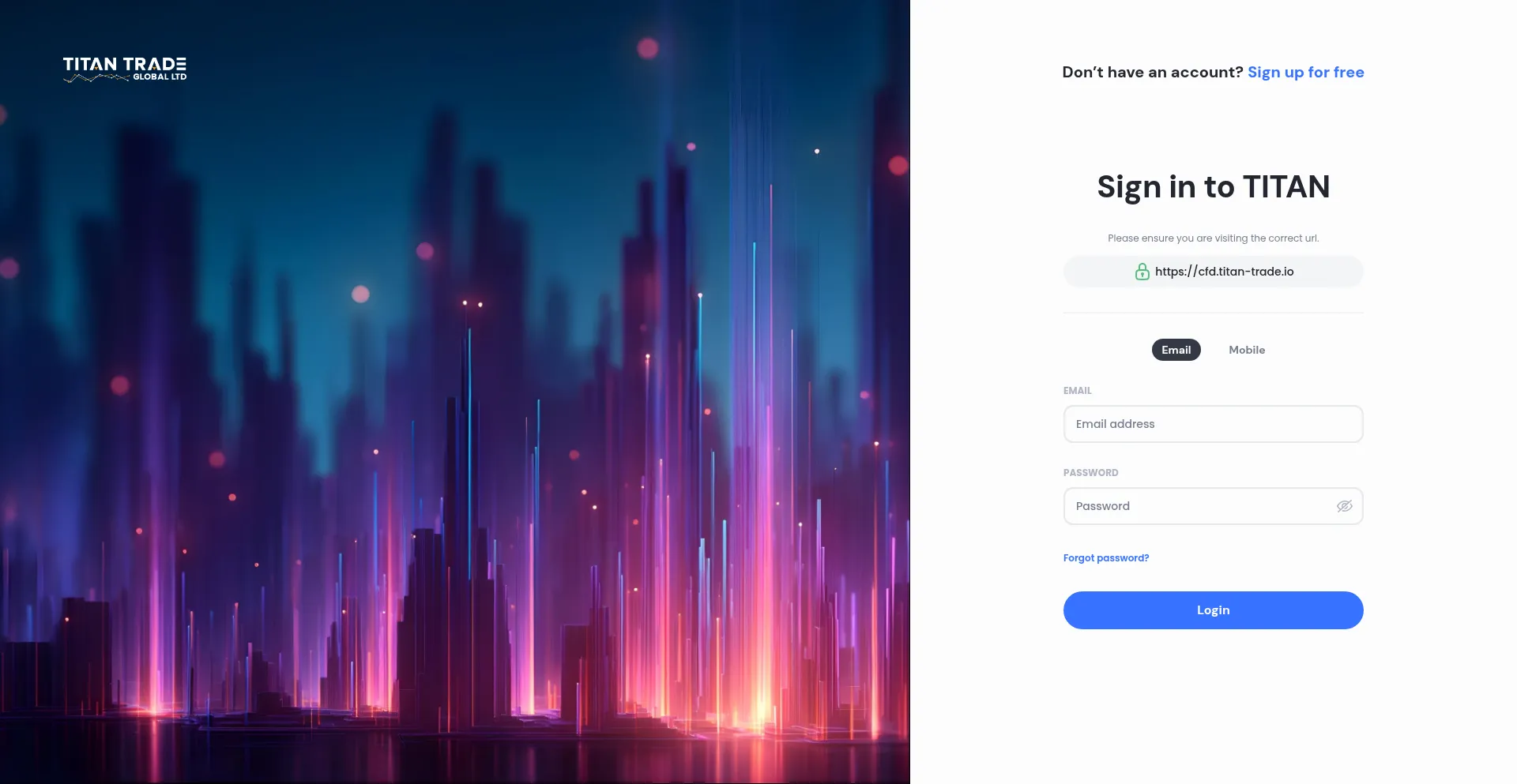 Ist Cfd.titan-trade.io sicher und vertrauenswürdig?