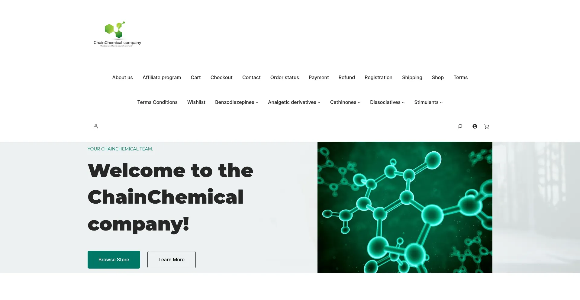 Chainchemical.com Screenshot