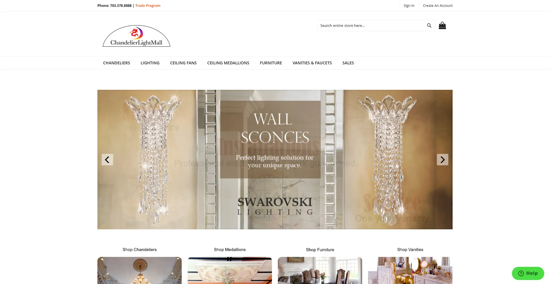Chandelierlightmall.com
