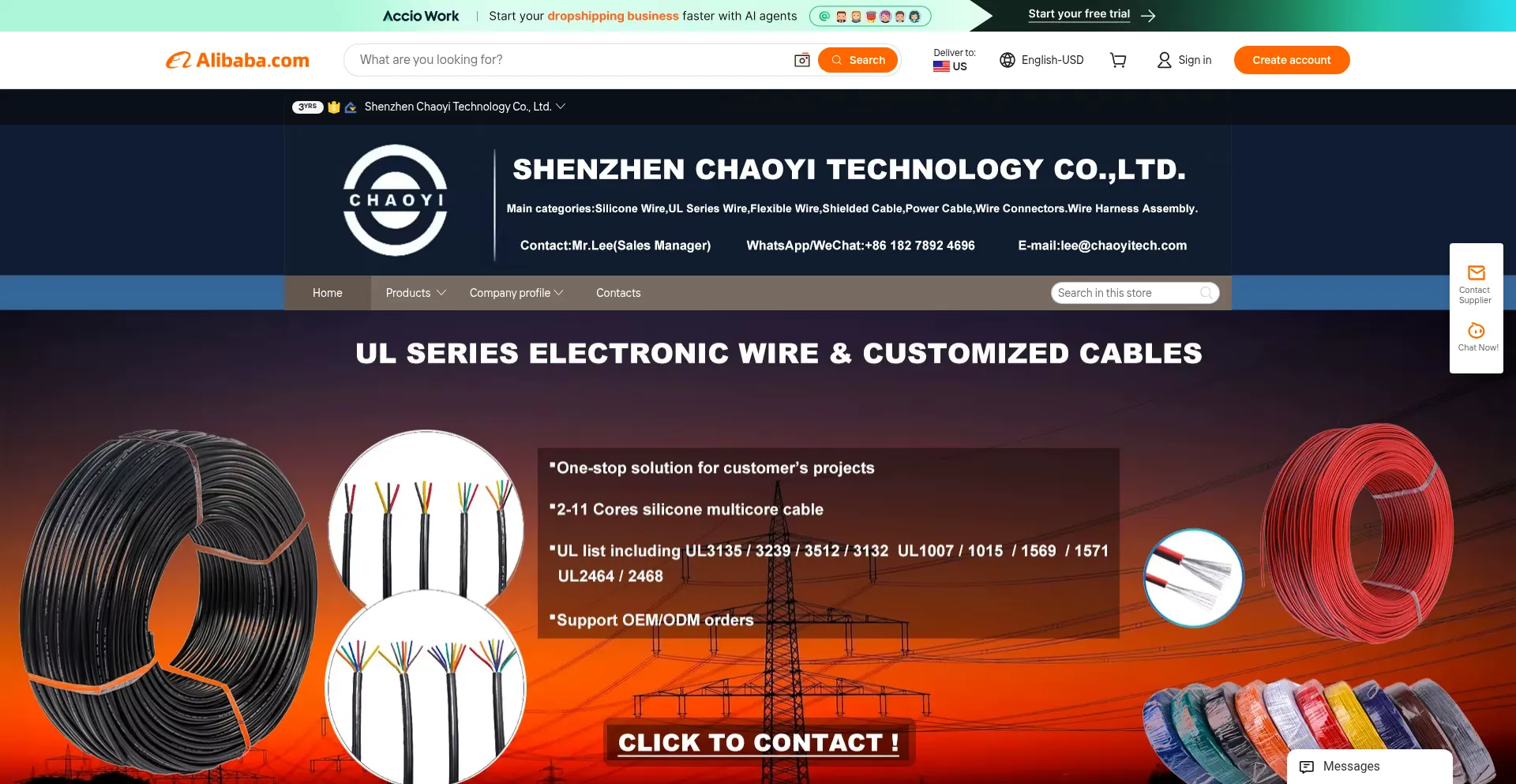Chaoyitech.m.en.alibaba.com
