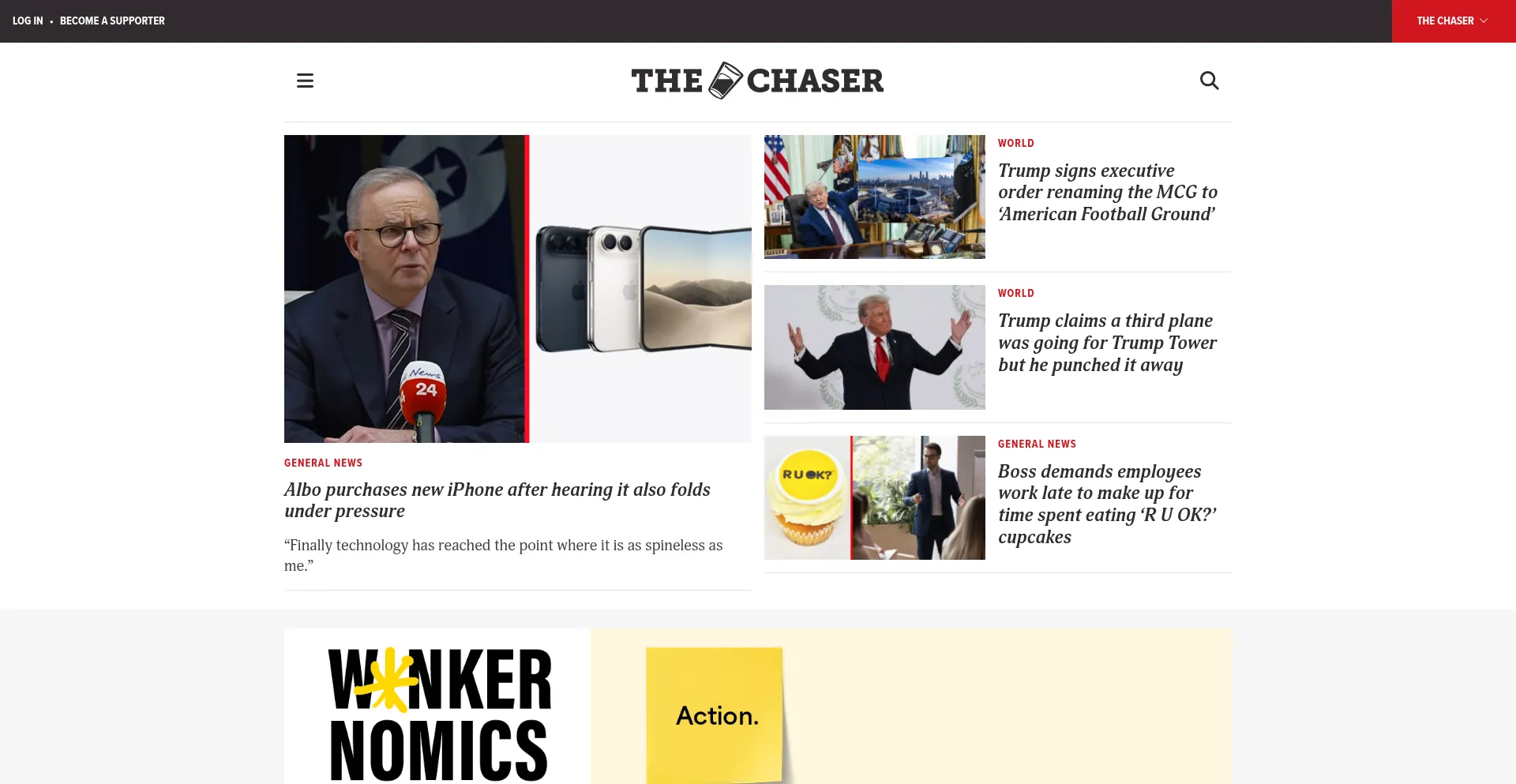 Chaser.com.au
