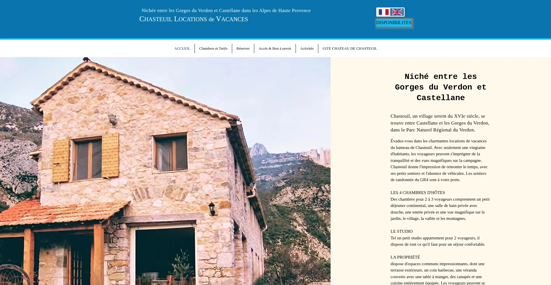 Chasteuil.com Screenshot