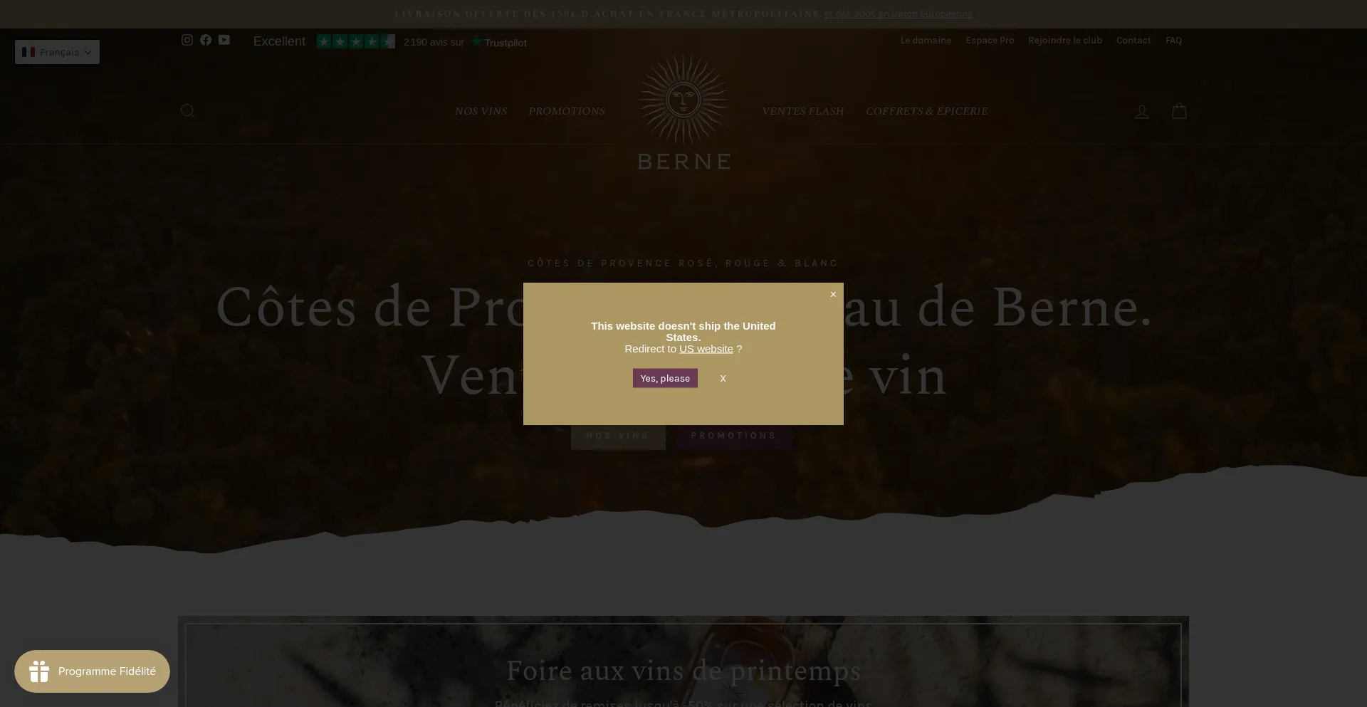 Chateauberne-vin.com