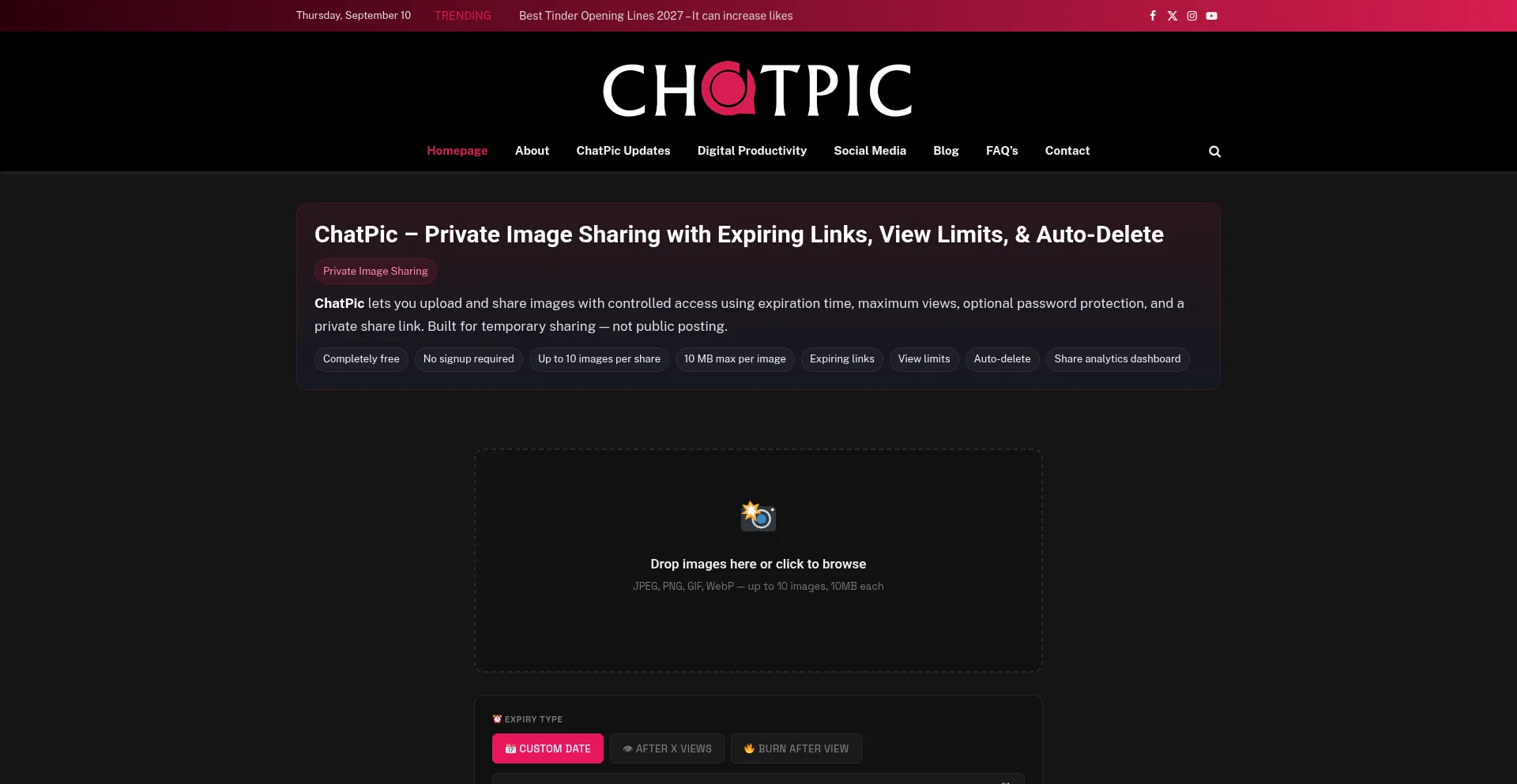 Chatpic.io