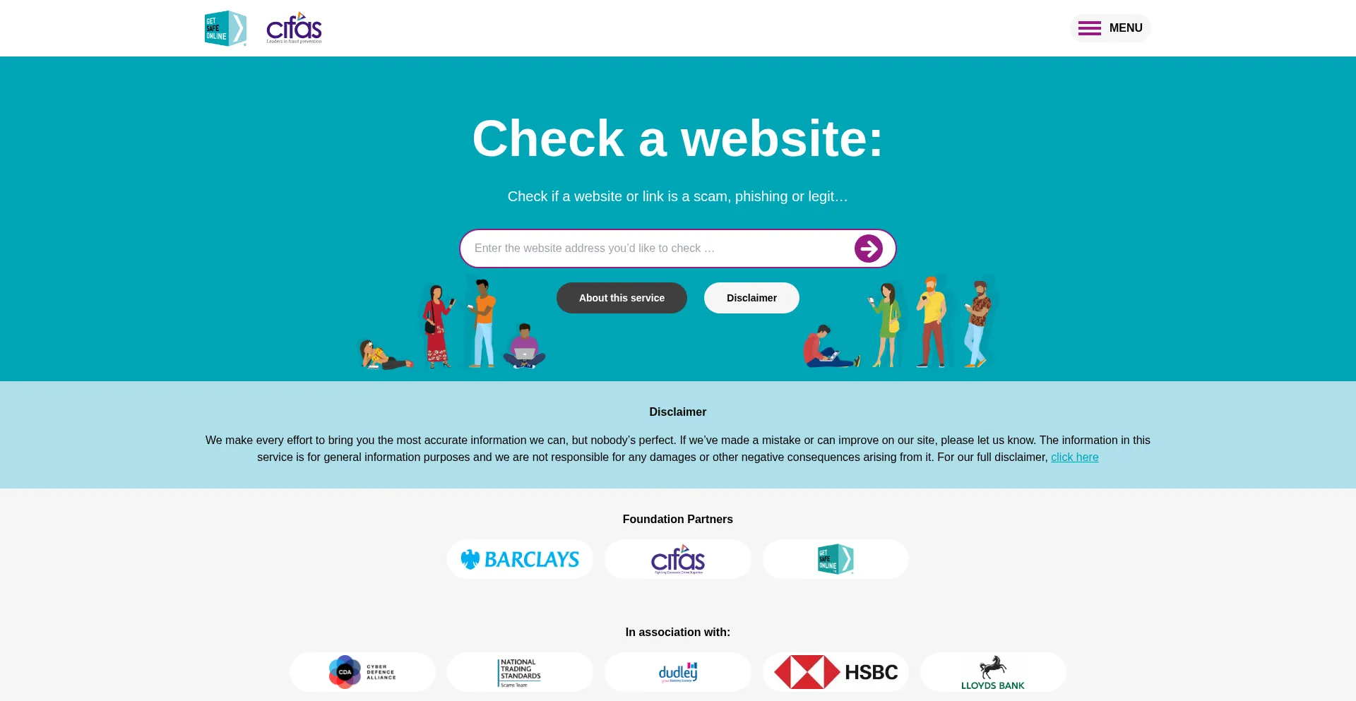 Ist Check.getsafeonline.org sicher und vertrauenswürdig?