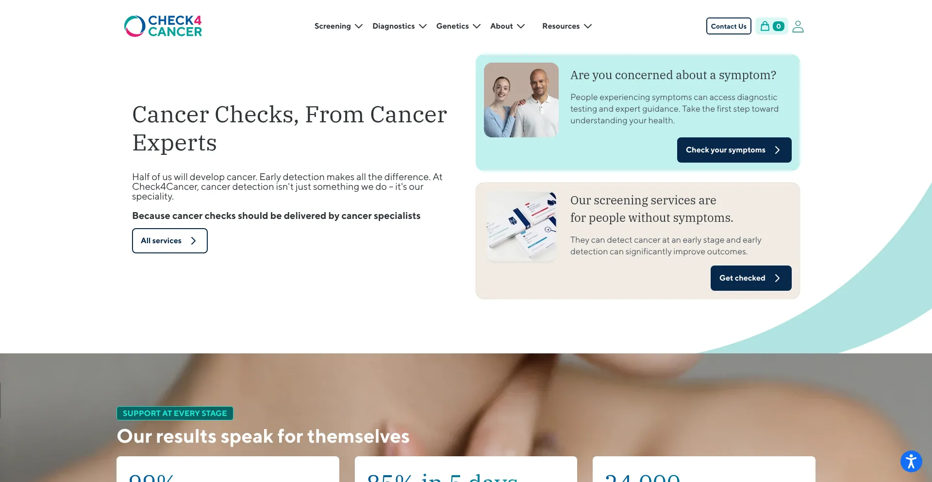 Ist Check4cancer.com sicher und vertrauenswürdig?