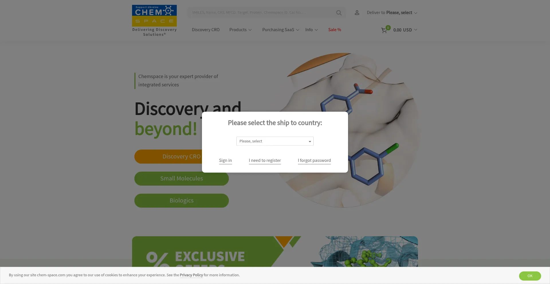 Ist Chem-space.com sicher und vertrauenswürdig?