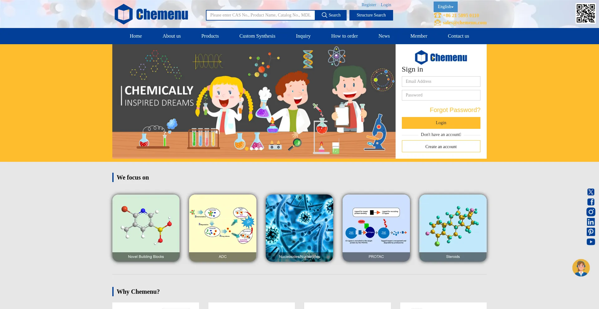 Ist Chemenu.com sicher und vertrauenswürdig?