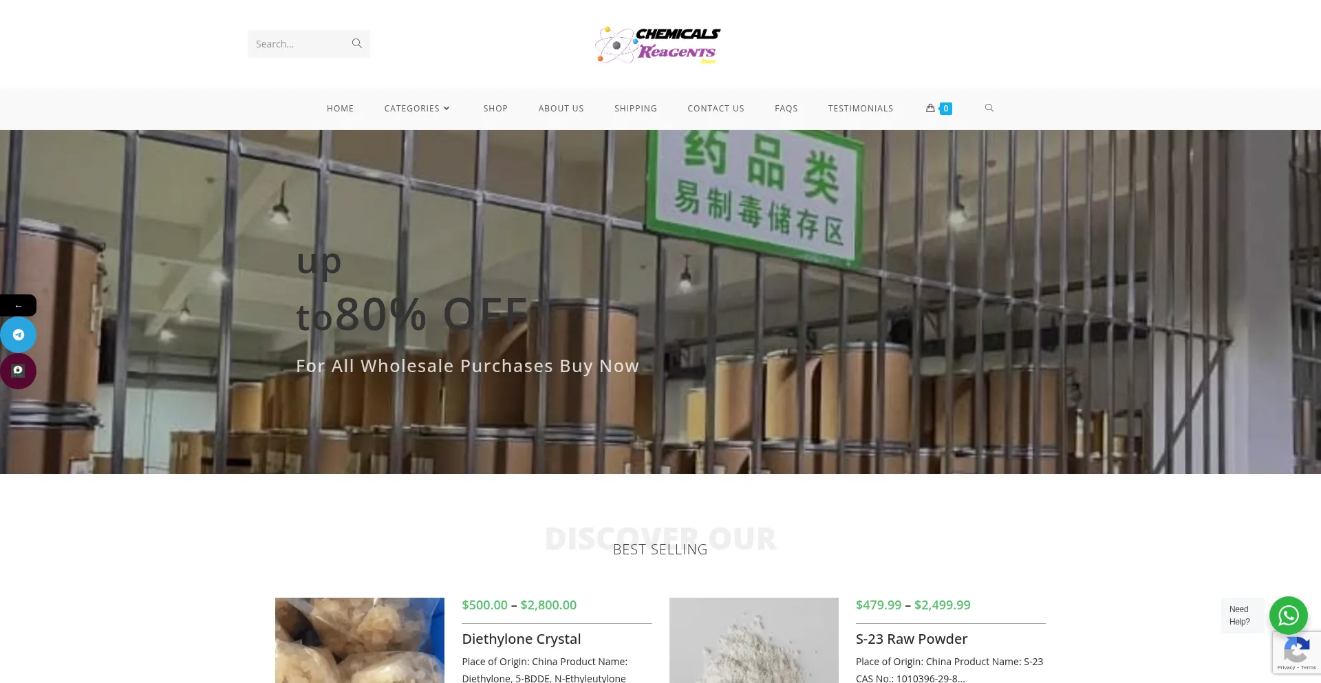 Ist Chemicalsreagentsstore.com sicher und vertrauenswürdig?