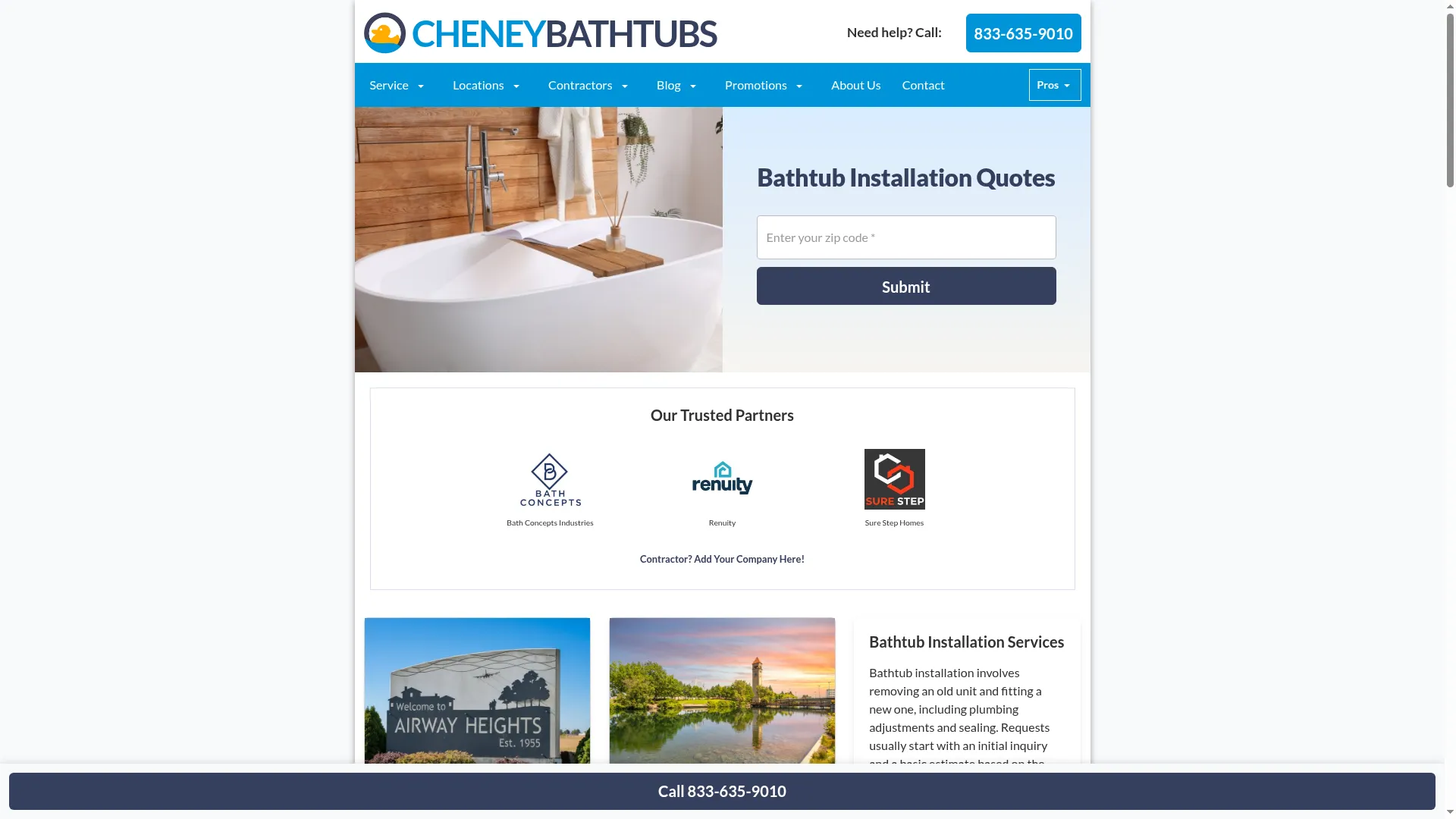 Cheneybathtubs.com