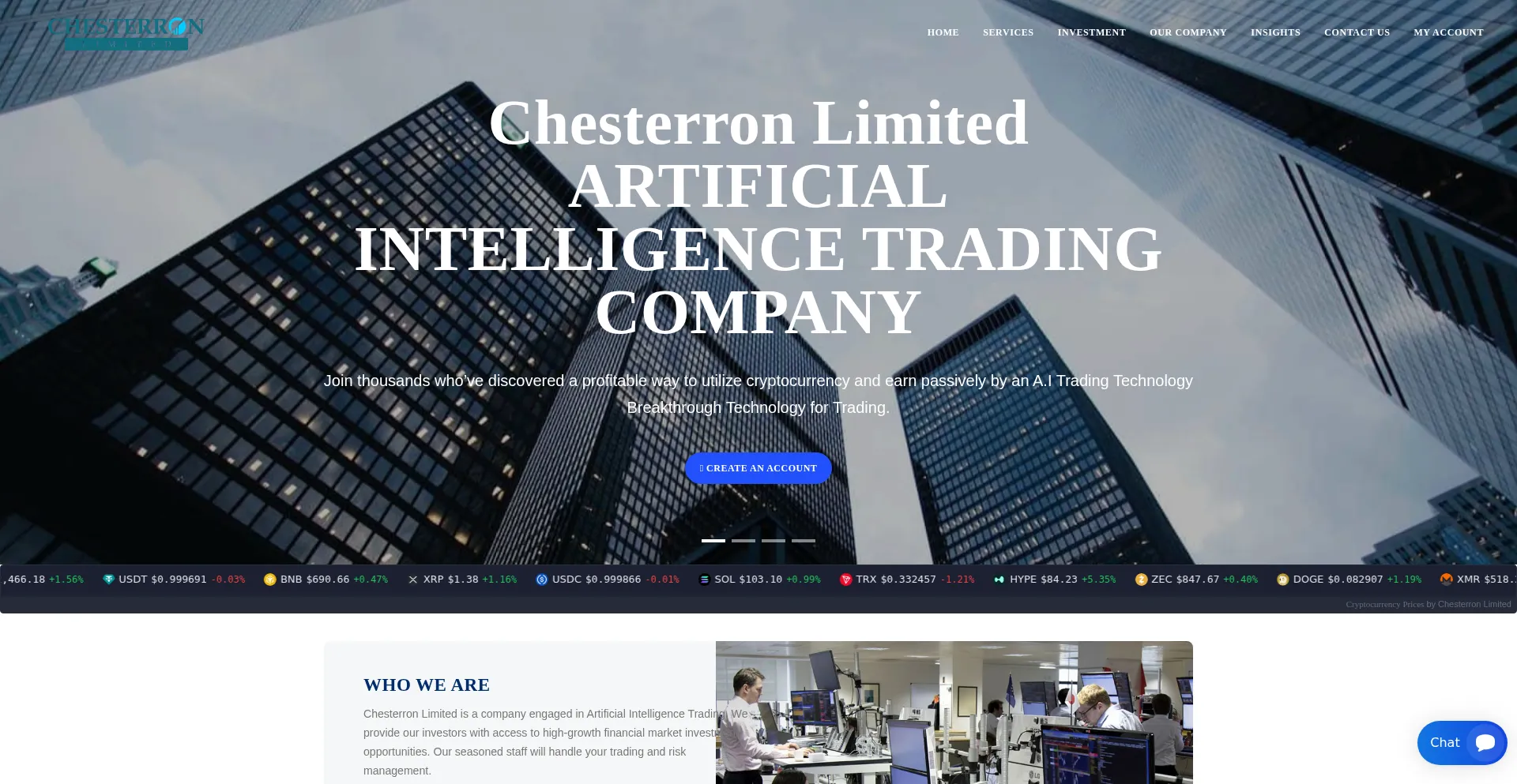 Chesterronlimited.com