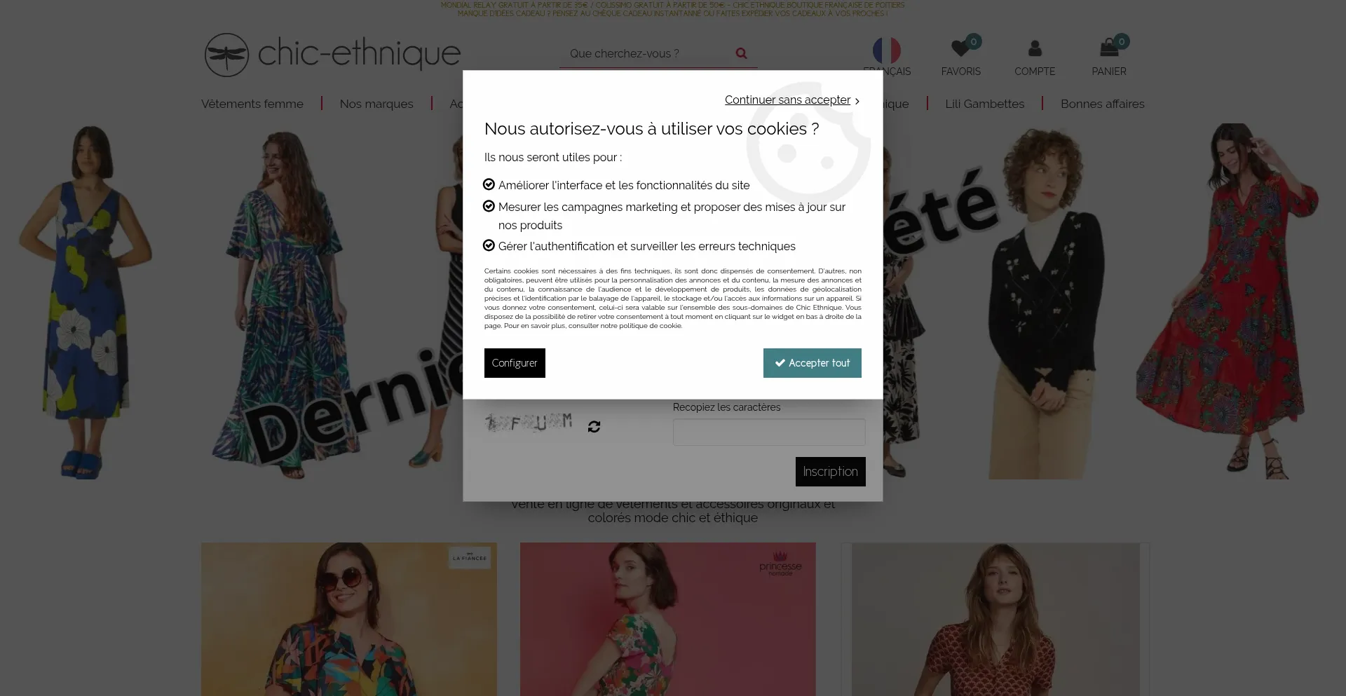 Ist Chic-ethnique.com sicher und vertrauenswürdig?