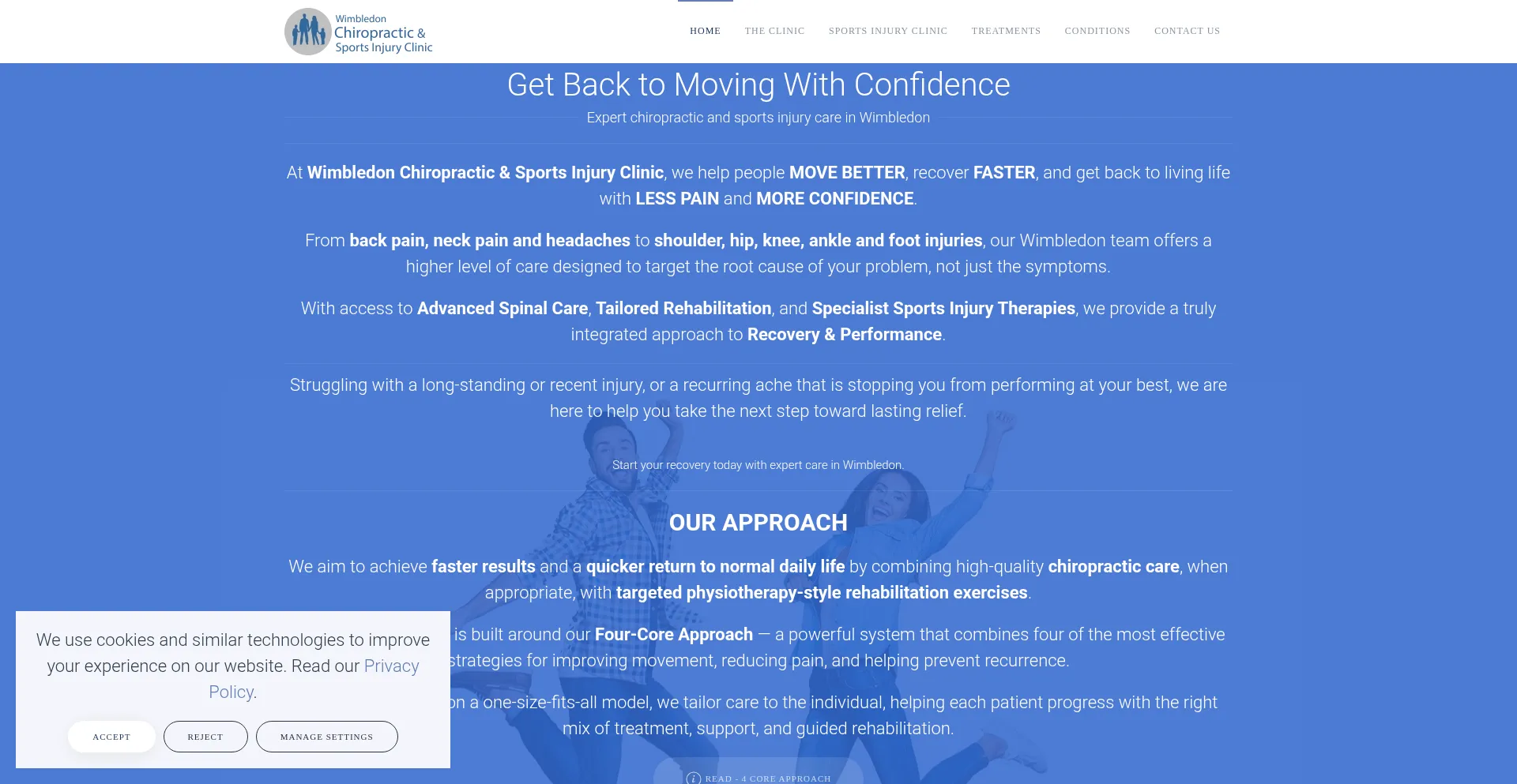 Chiropractorwimbledon.com