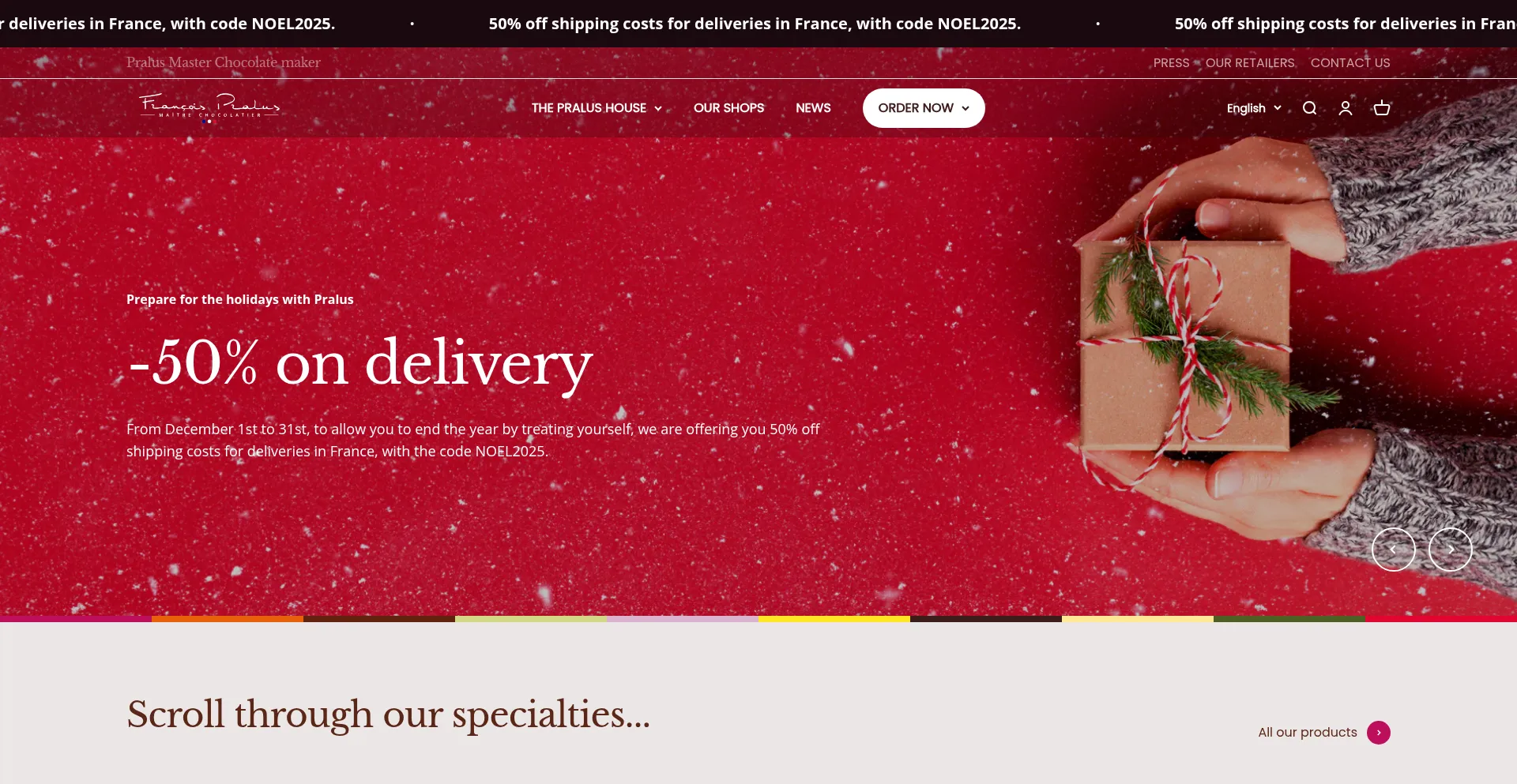 Chocolats-pralus.com