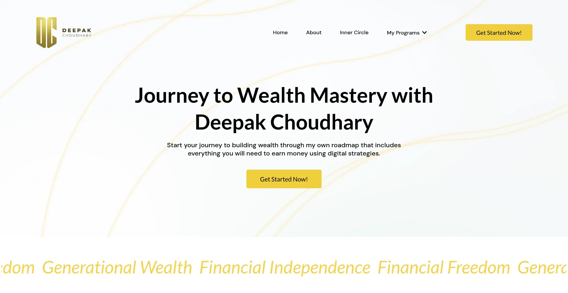 Choudharydeepak.com Screenshot