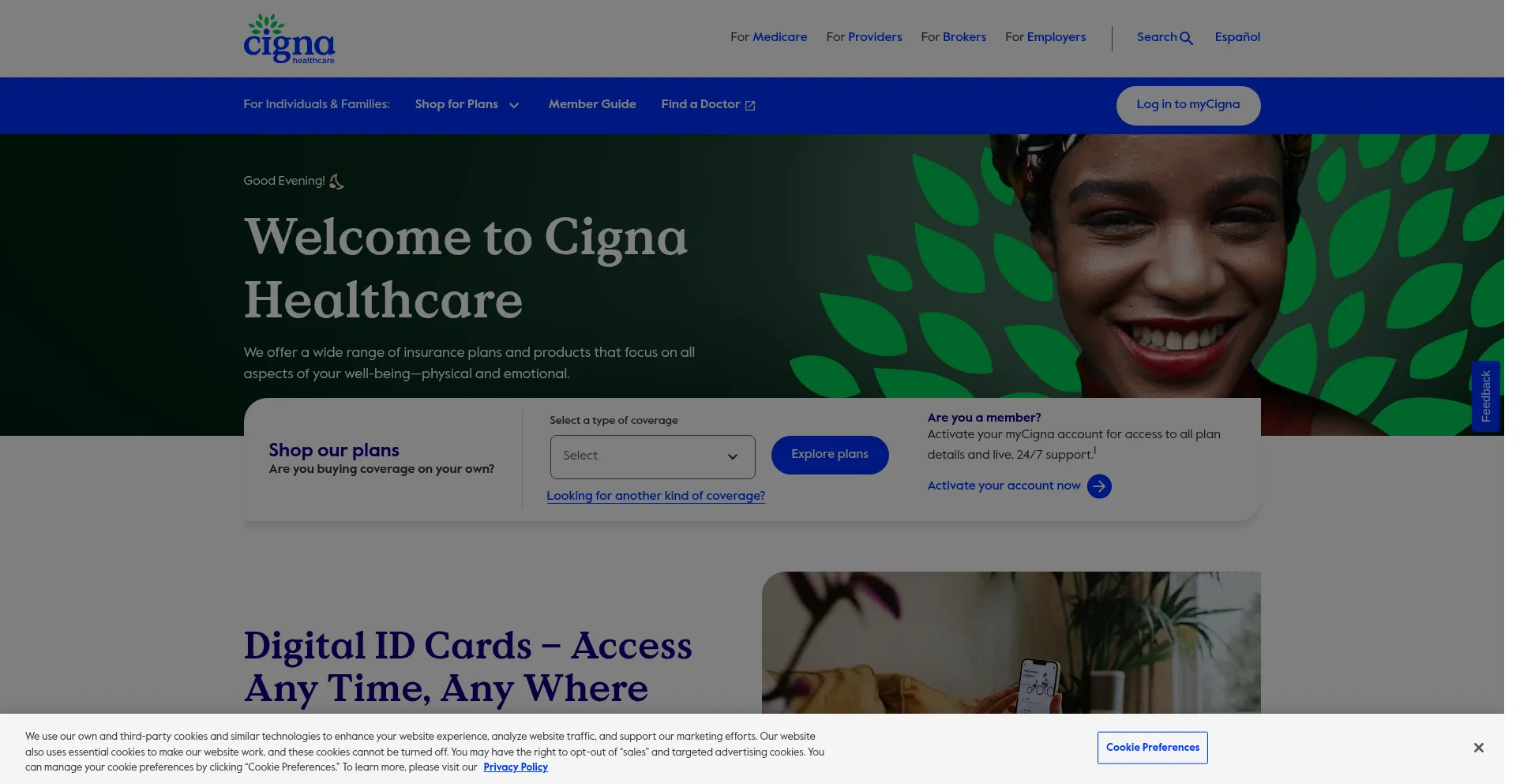Ist Cigna.com sicher und vertrauenswürdig?