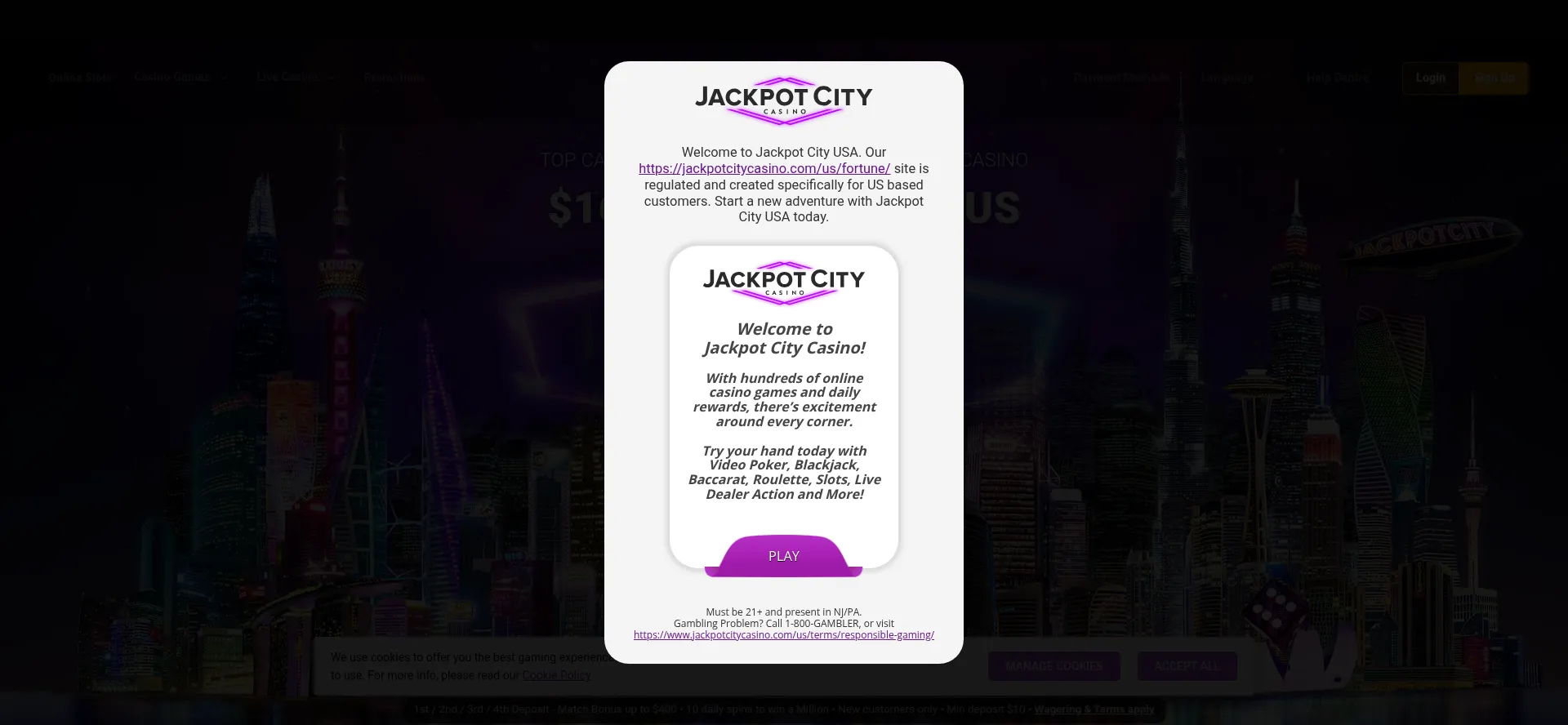 Citycasinojackpot.com