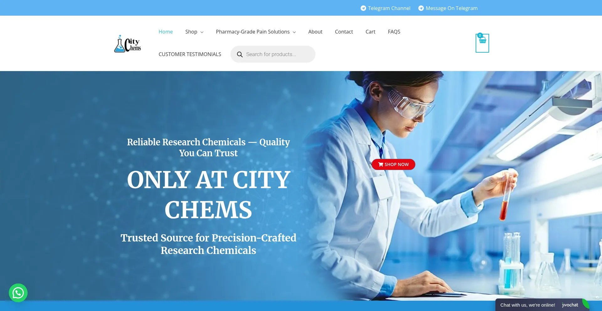 Ist Citychems.com sicher und vertrauenswürdig?