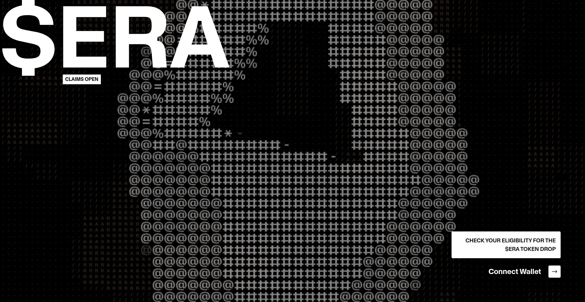 Website screenshot of Claimera.live