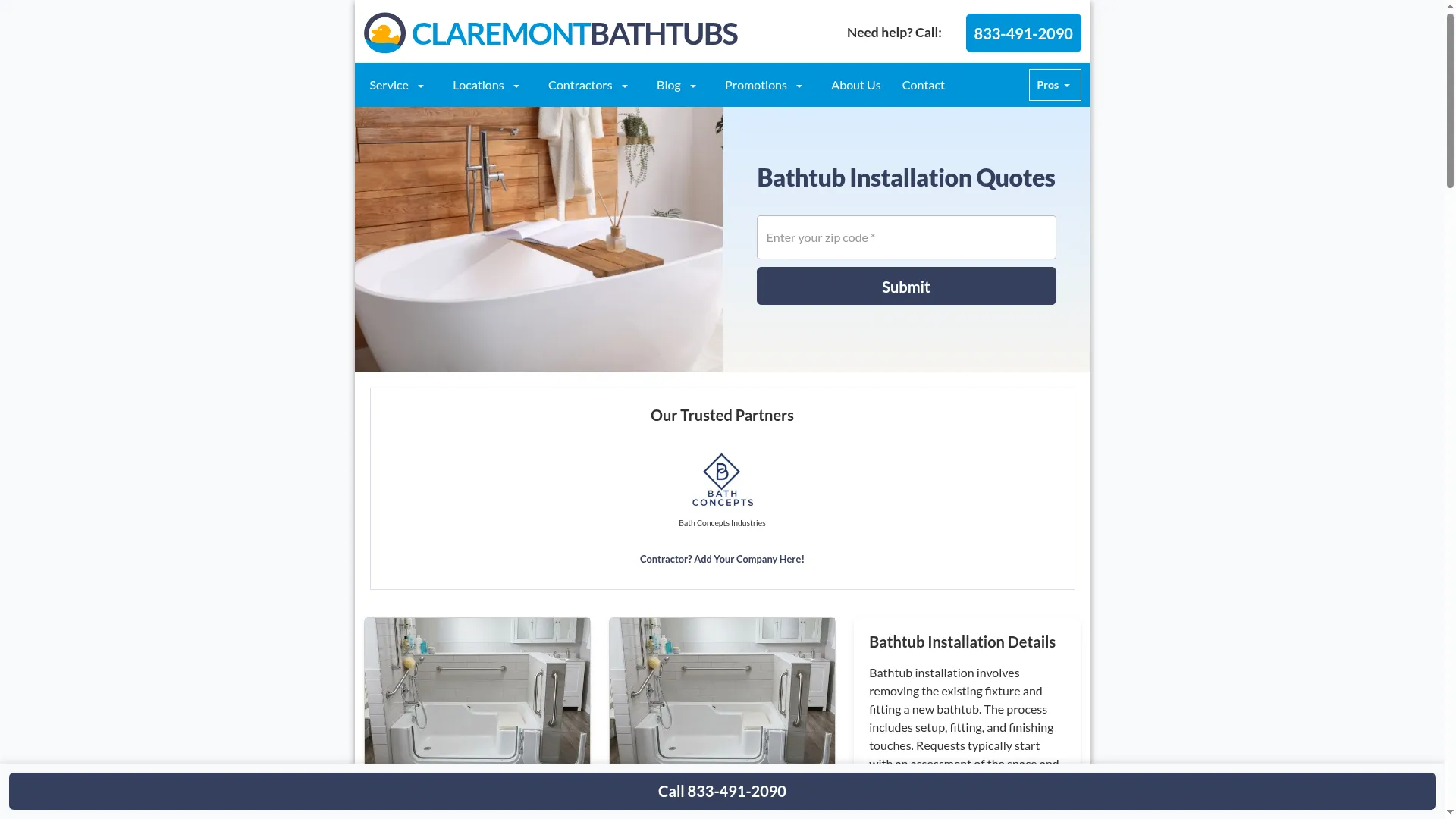 Claremontbathtubs.com